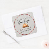 Fresh Baked Sourdough Labels Bakery Sticker (Umschlag)