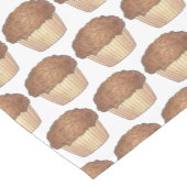 Fresh Baked Streusel Crumb Muffin Bake Sale Feinsc Kurzer Tischläufer (Ecke)