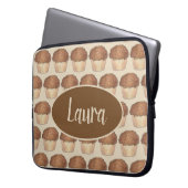 Fresh Baked Streusel Crumb Muffin Bake Sale Feinsc Laptopschutzhülle (Vorderseite Links)