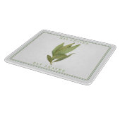 FRESH BAY BLÄTTER 6x7 Glasschneider Schneidebrett (Ecke)