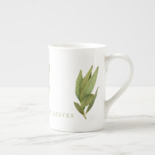 FRESH BAY LEAVES Bone China Tasse
