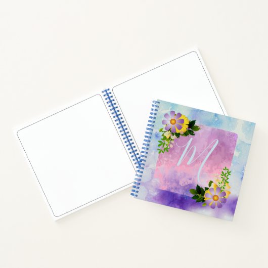 Fresh Beautiful Spring Blumen Notizblock (Innenseite)