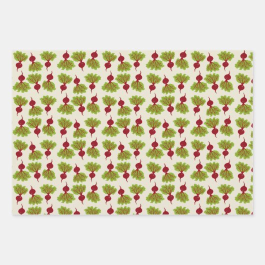 Fresh Beet Collection  Geschenkpapier Set (Vorderseite 2)