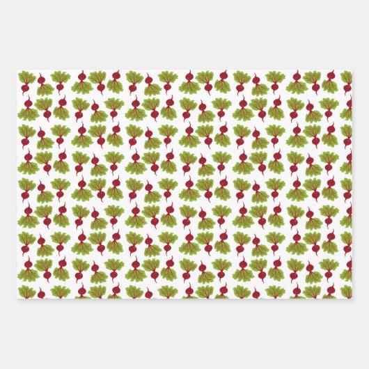 Fresh Beet Collection  Geschenkpapier Set (Vorderseite)