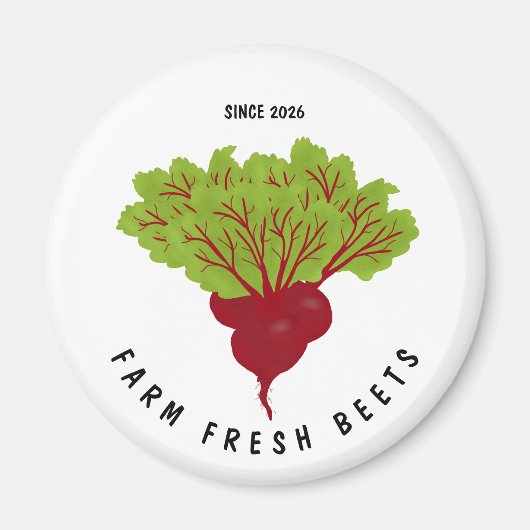 Fresh Beet Collection Magnet (Vorne)