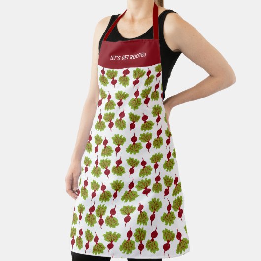 Fresh Beet Collection White Schürze (InSitu)