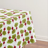 Fresh Beet Collection White Tischdecke (Beispiel)