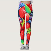 Fresh Berry Bounty Leggings (Vorderseite)