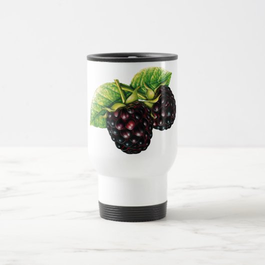 "Fresh BlackBerry Travel Mug** Reisebecher (Mittel)