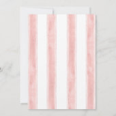 Fresh Blooms Bridal Shower Einladung (Rückseite)