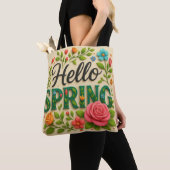 Fresh Blooms & Sunshine - Hello Spring Öko Tasche (Von Nahem)