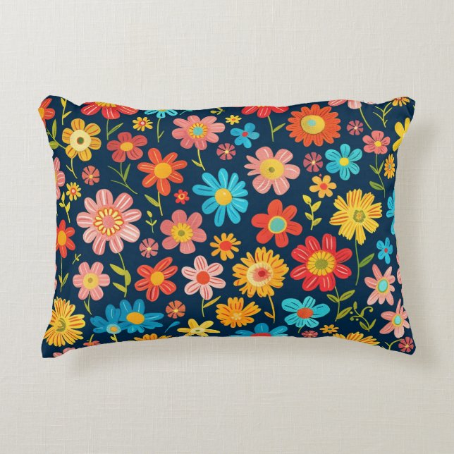 Fresh Blossom Energy Accent Pillow Dekokissen (Vorderseite)