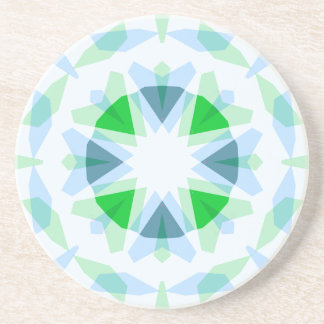 Fresh Blue Hübsch Green Star Dopamin Deco Kitsch Getränkeuntersetzer