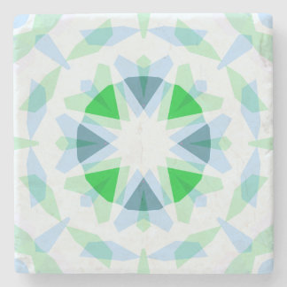 Fresh Blue Hübsch Green Star Dopamin Deco Kitsch Steinuntersetzer