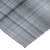 Fresh Blueberries Navy Blue Kariert Kurzer Tischläufer (Ecke)