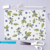 Fresh Blueberries Seidenpapier (Handwerk)