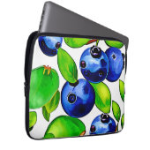 Fresh Blueberry Art Laptopschutzhülle (Vorne Rechts)