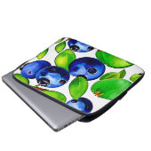 Fresh Blueberry Art Laptopschutzhülle (Vorne Knopf)