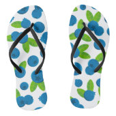 Fresh Blueberry Pattern Badesandalen (Fußbett)