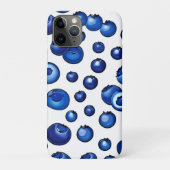 Fresh Blueberry Pattern Case-Mate iPhone Hülle (Rückseite)