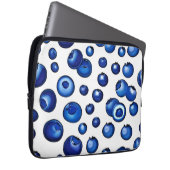 Fresh Blueberry Pattern Laptopschutzhülle (Vorne Rechts)