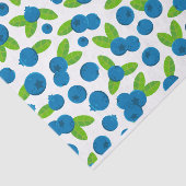 Fresh Blueberry Pattern Seidenpapier (Ausschnitt)