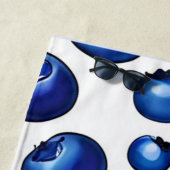 Fresh Blueberry Pattern Strandtuch (Beispiel)