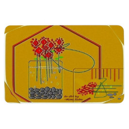 "Fresh Blume Always make my Day" 4 x 6 Magnet