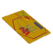 "Fresh Blume Always make my Day" 4 x 6 Magnet (Rechte Seite)