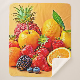 Fresh Bounty: Vibrant Fruit Harvest Design  Sherpadecke