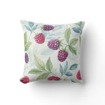 Fresh Boysenberry Design Accent Throw Kissen