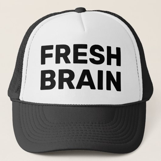 Fresh Brain™ Trucker Hat Truckerkappe (Vorderseite)