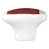 FRESH Brown Beige Round Keramikknauf (Seitenansicht)