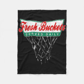 Fresh Buckets Ll Sketll Player Served Daily 1  Fleecedecke (Vorderseite)