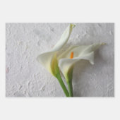 Fresh calla lis geschenkpapier set (Vorderseite 2)