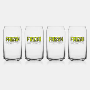 FRESH Can Glas (4er Set)