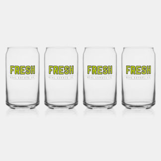 FRESH Can Glas (4er Set)