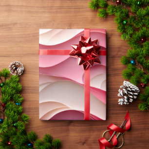 Fresh Candy Colored Waves Geschenkpapier