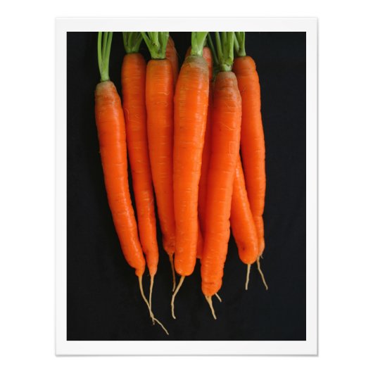 Fresh Carrots Fotodruck (Vorne)