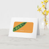 Fresh Catering Card Karte (Gelbe Blume)