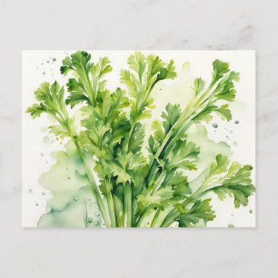 Fresh Celery Postkarte