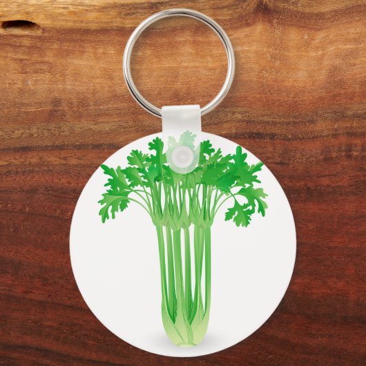Fresh Celery Schlüsselanhänger (Vorderseite)