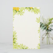 Fresh & Cheerful Writing Paper Briefpapier (Stehend Vorderseite)