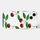 Fresh Cherry Seamless Muster iPC iPhone Hülle (Rückseite (Horizontal))