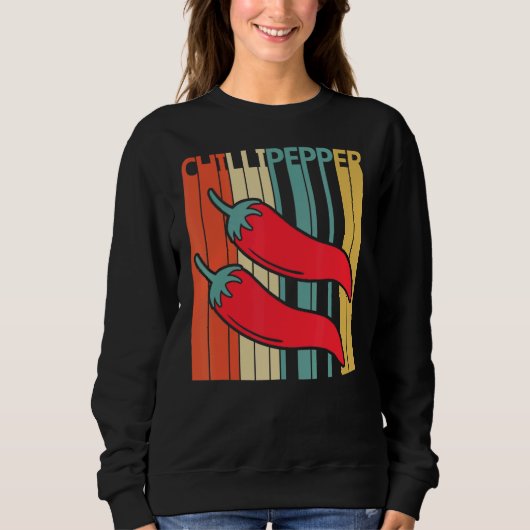 Fresh Chili Pepper Sweatshirt (Vorderseite)