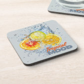 Fresh Citrus Coaster Set- Tropical Mood Getränkeuntersetzer (Linke Seite)