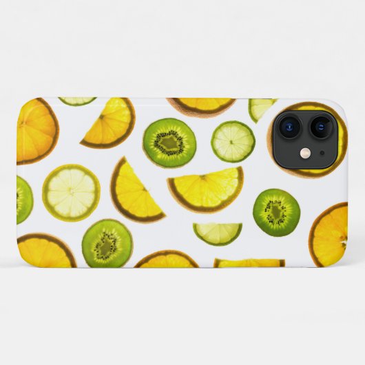 Fresh Citrus Fruits iPhone Case (Rückseite (Horizontal))