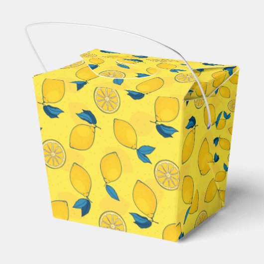 Fresh Citrus Lemon Geschenkschachtel (Rückseite)