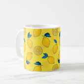 Fresh Citrus Lemon Kaffeetasse (Vorderseite Links)