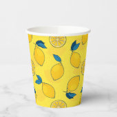 Fresh Citrus Lemon Pappbecher (Links)